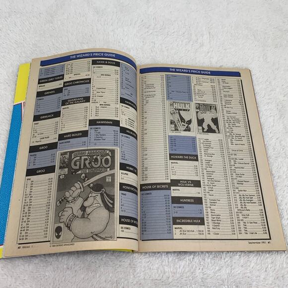 Wizard Guide to Comics Magazine Issue 1 Sept 1991 McFarlane Spider-Man Poster - Picture 8 of 16